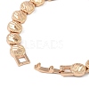 Brass Link Chain Bracelets for Women Men BJEW-P324-01D-KCG-3