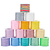 WADORN 15 Rolls 15 Colors Chinlon Thread OCOR-WR0001-39-1