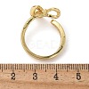 Brass Micro Pave Clear Cubic Zirconia Finger Rings RJEW-C120-27A-G-3