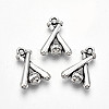 Tibetan Style Alloy Pendants TIBE-S323-085AS-RS-1