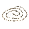 Brass Paperclip Chains CHC-XCP0001-06AB-2