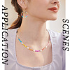 300Pcs 10 Colors Natural Freshwater Shell Beads SHEL-TA0001-06-9