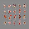 PET Plastic Decorative Paper Stickers PW-WG10099-02-1
