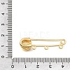 Saint Benedict Brass Safety Pins Brooch Findings LS-KK-E802-41A-G-3
