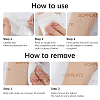 10Pcs Transfer Sticker Proof Removable Temporary Tattoos Stickers DIY-SP0003-65B-02-4
