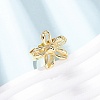 Brass Cuff Open Rings RJEW-Z129-02G-05-2