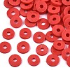 Handmade Polymer Clay Beads X-CLAY-Q251-6.0mm-40-1