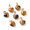 Natural Gemstone Pendants G-C023-07-2