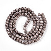 Baking Paint Glass Beads Strands DGLA-N003-8mm-A05-2