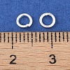 Brass Open Jump Rings KK-N254-45A-S-3