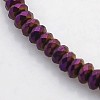Electroplate Non-magnetic Synthetic Hematite Beads Strands G-J208B-07-1