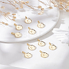 10Pcs Alloy Pendants FIND-LP0003-36F-1