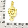 Brass Micro Pave Cubic Zirconia Pendants KK-K354-16B-G-3