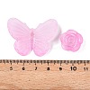 Transparent Acrylic Beads OACR-H039-04F-3