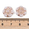 Bohemia Czech Pressed Glass Beads GLAA-I061-08C-3