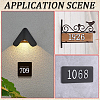 10Pcs ABS Plastic Stickers DIY-SP0007-95A-6