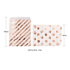 100Pcs 4 Patterns Eco-Friendly Kraft Paper Bags CARB-LS0001-02B-4