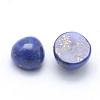 Natural Lapis Lazuli Cabochons X-G-P393-R11-4mm-2