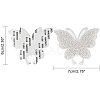 Iron On Rhinestone Glue Sheets DIY-NB0002-95-2