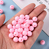 Opaque Acrylic Beads MACR-S370-C10mm-A01-5