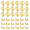 120Pcs 2 Style Alloy Cabochons FIND-OC0001-49-1