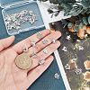 32Pcs 8 Style Crown Alloy Rhinestone Nail Art Cabochons MRMJ-FH0001-20-3