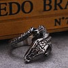 304 Stainless Steel Finger Rings for Men WG28B17-01-3