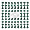 100Pcs 8mm Natural Malachite Round Beads DIY-LS0002-33-2