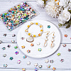 200Pcs 10 Colors Spray Painted Synthetic Turquoise Beads G-SC0003-36-3