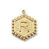 201 Stainless Steel Pendants STAS-R227-01R-G-1