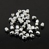 Plating Plastic Acrylic Faceted Round Beads PACR-L002-4mm-S-1
