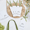 24Pcs 2 Sets Paper Seat Reserved Sign Hanging AJEW-CN0006-21B-4