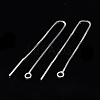 925 Sterling Silver Ear Stud Findings STER-I014-01S-A-3