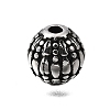 Engraved 304 Stainless Steel Beads STAS-H263-17AS-02-1
