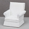 Wood & Fabric Armchair Sofa Miniature Ornaments PW-WG887AE-01-5