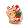 Christmas Bear Theme Opaque Resin Decoden Cabochons RESI-S397-02F-1