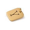 304 Stainless Steel Charms LS-STAS-R001-01G-Y-2