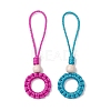 2Pcs 2 Colors Polyester & Spandex Cord Ropes Pendant Decoration HJEW-JM02759-2