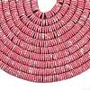 Dyed Synthetic Imperial Jasper Beads Strands G-A272-C06-04-4