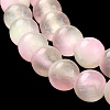 Natural Selenite Dyed Beads Strands G-P493-02J-4