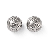 304 Stainless Steel Rhinestone European Beads STAS-A092-10E-P-1