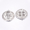 Tibetan Style Alloy Big Pendants X-TIBEP-A17171-AS-FF-2