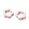 Flower Hollow Glazed Porcelain Bead Frame PORC-A034-09D-2