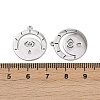 201 Stainless Steel Pendants LS-STAS-U052-02B-P-3