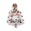 Christmas Theme Opaque Printed Acrylic Pendants SACR-Z005-07A-1