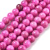 Natural Persian Jade Beads Strands G-A255-A02-02C-1