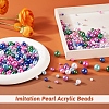 3000Pcs Imitation Pearl Acrylic Beads OACR-TA0001-13-5