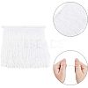Polyester Tassel Fringe Trimming FIND-WH0043-60C-4