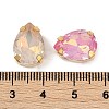 Brass Glass Rhinestone Sew on Rhinestones RGLA-B004-14A-G-3