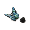 Butterfly Black Aolly Brooches JEWB-U004-06EB-09-3